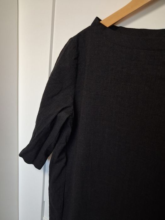 Fraternity szara damska sukienka wełniana welna owcza S