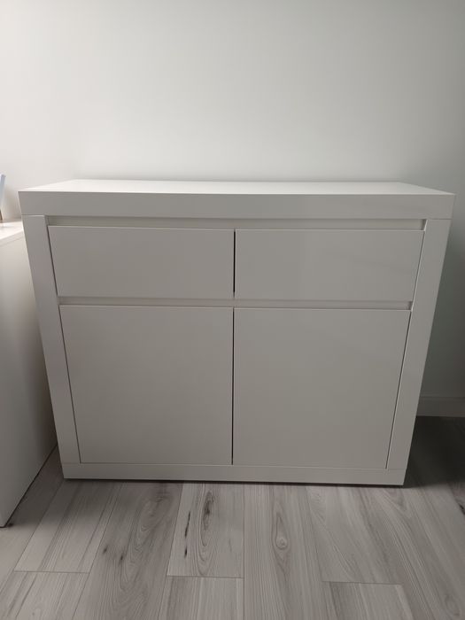 Komoda biała połysk