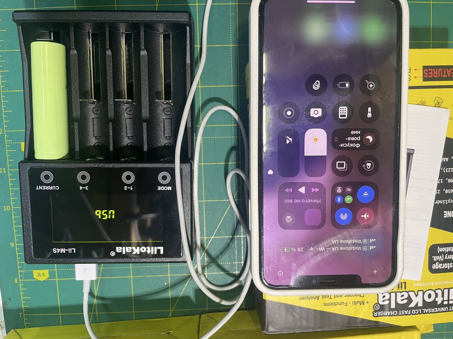 LiitoKala Lii-M4S блок питания в комплекте не идет