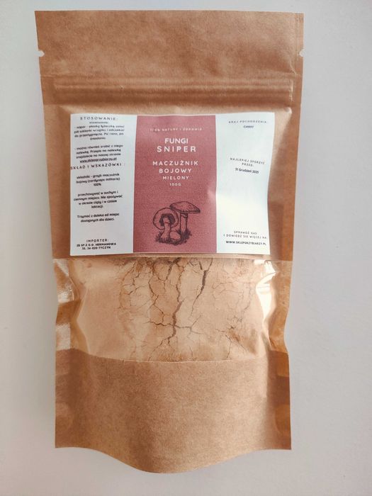Maczużnik Bojowy ( Cordyceps ) Mielony 100g