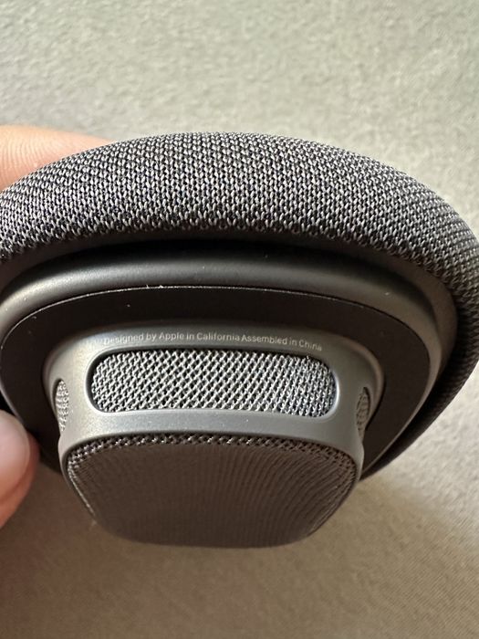 Oryginalne Poduszki do Apple AirPods Max - Black / Gąbki / Nauszniki