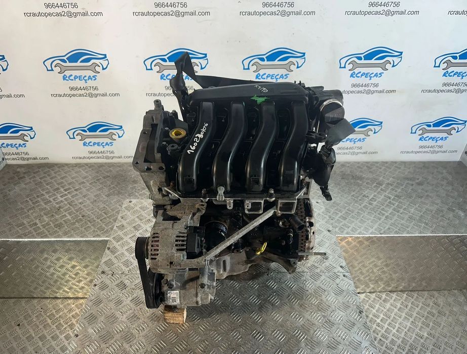 .Motor Completo Renault Megane Scenic 1.6i 16v 112cv K4MB812