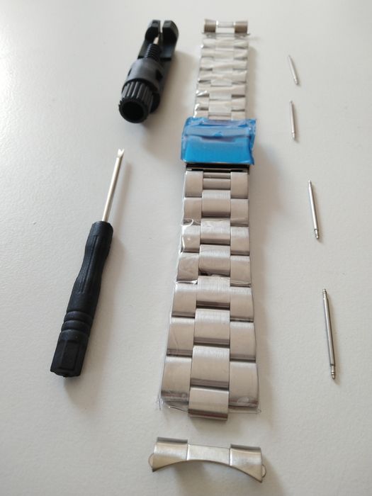 Bransoleta do zegarka 22 mm z wypełnieniem uszu