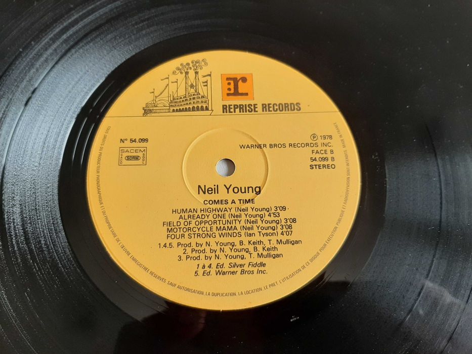 Neil Young - Comes A Time - França - Vinil LP