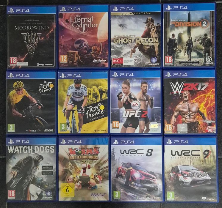 Jogos PlayStation 4 - Preços na Descrição