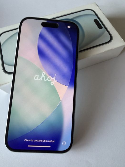 Iphone 15 128 gB niebieski na gwarancji