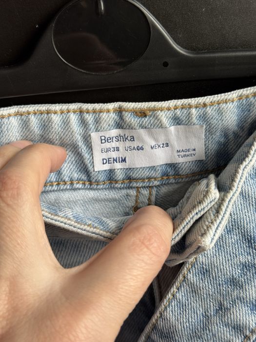 Джинсова спідниці-шорти Bershka 38р (L)