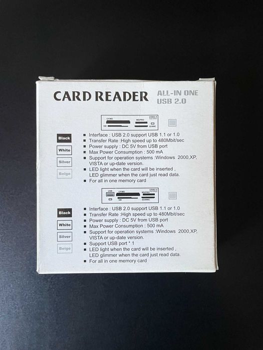 USB 2.0 Card Reader64552091946370121