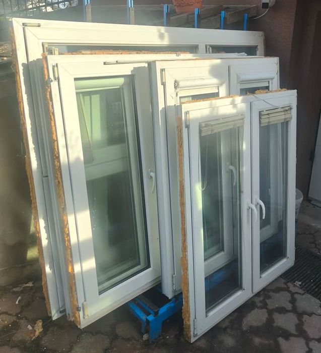 Okno z demontażu białe pcv