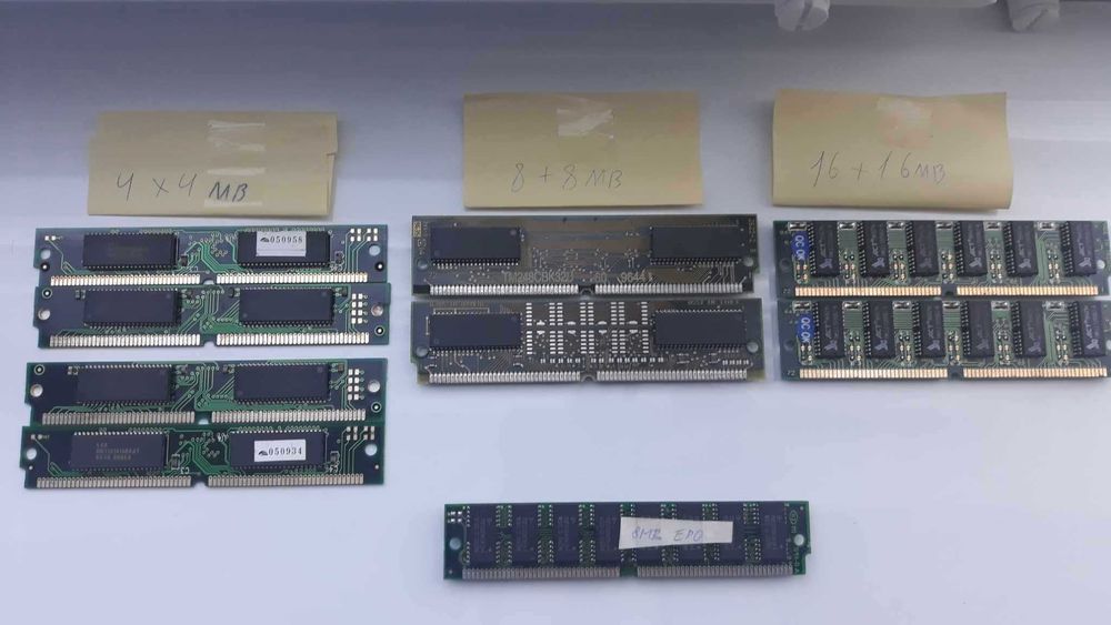 Мережеві карти PCI / sdram, simm 72-pin, озу