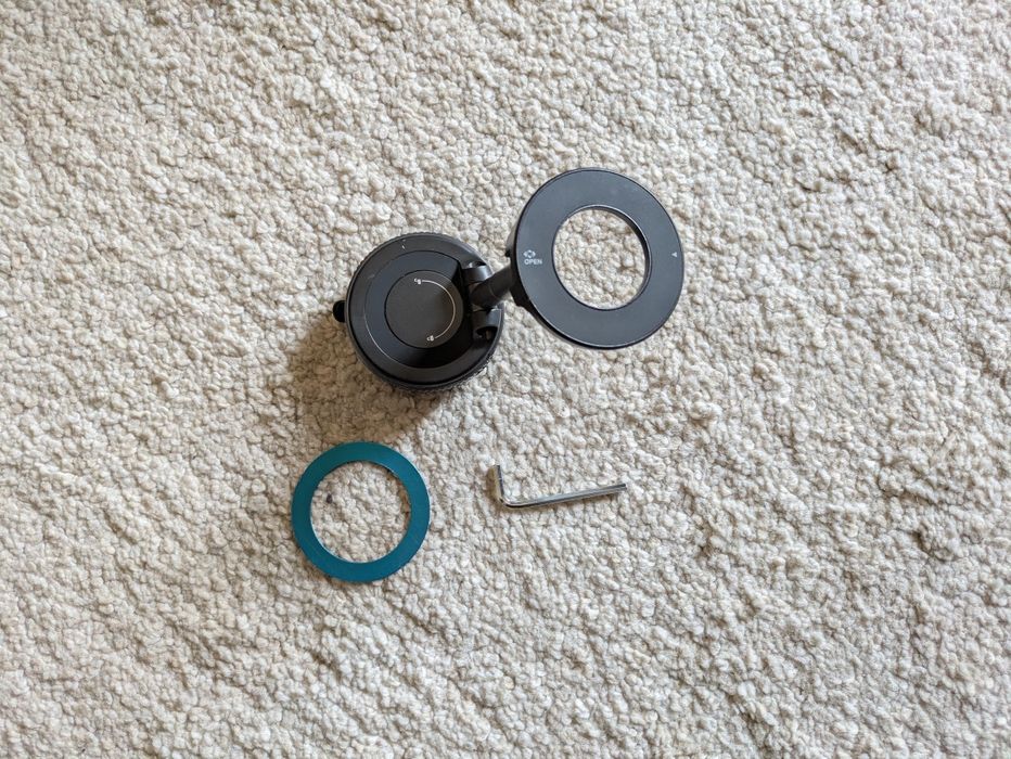 Suporte de telemóvel magnético