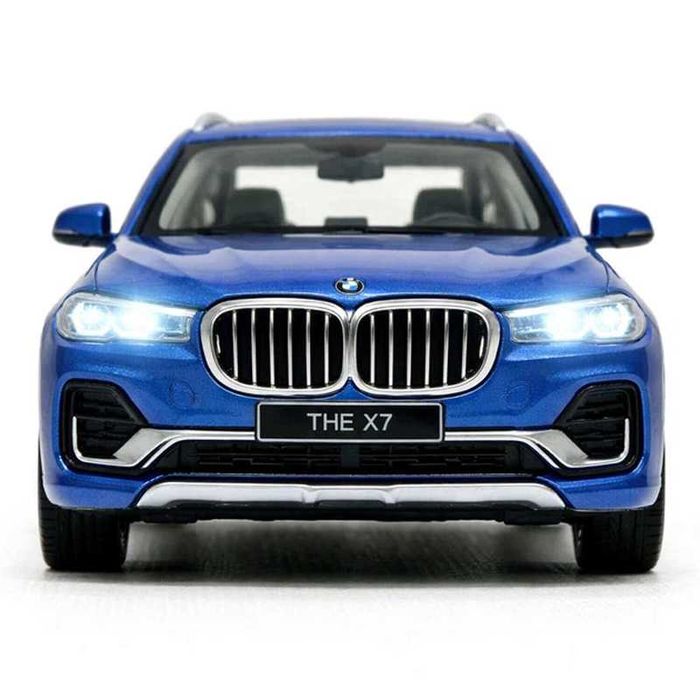 Машинка металева BMW X7 модель 1:32 ліцензійна інерційна 16,5 см