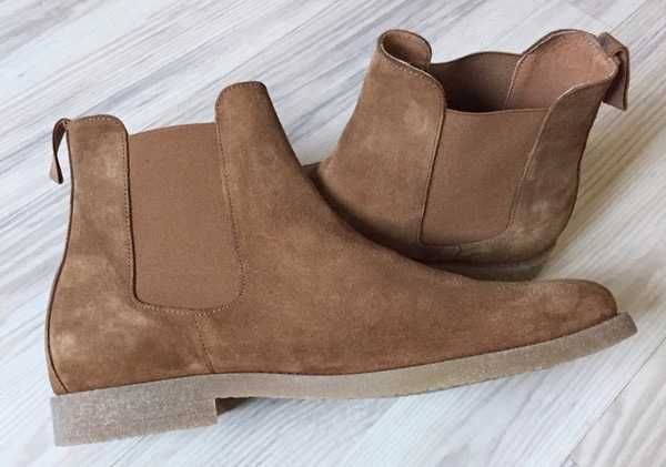 Garment Project Sztyblety Chelsea Boots Brąz Rozmiar 44 NOWE