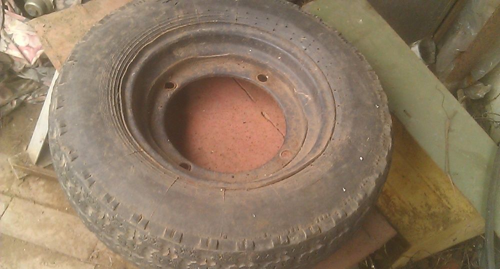 колесо в сборе на заз 968