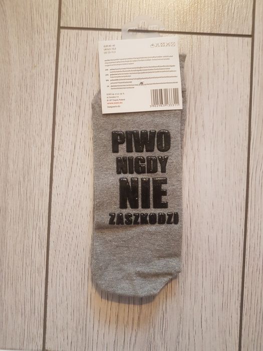 Skarpety męskie z humorem roz.40/45