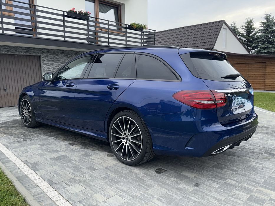 Mercedes-Benz C220d 4MATIC AMG Line | OM654 194 KM | Pneumatyka | Panorama | Virtual Cockpit | 2020