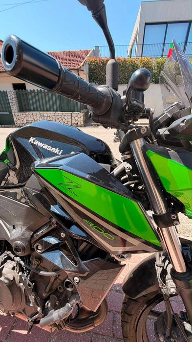 Kawasaki 400 ABS 2022 | Apenas 1.724 km | Como Nova | SHAD SH39