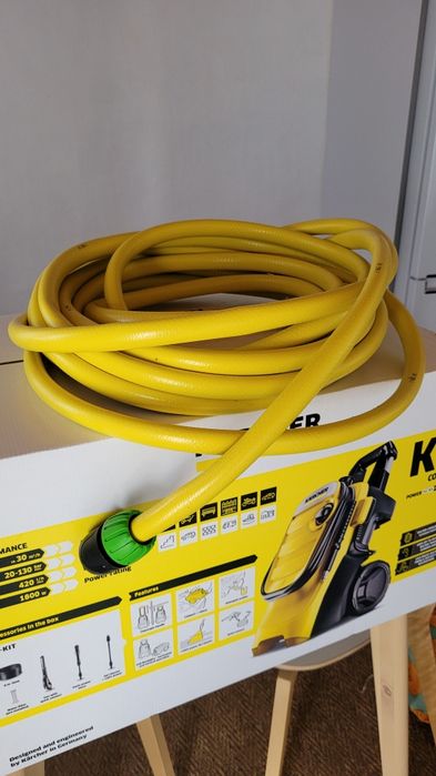 Lavadora Alta Pressão Karcher K4 Compact - Na Garantia (Usada 1x) + Ofertas