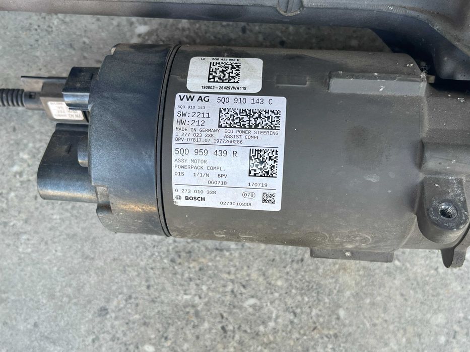 Рульова рейка Volkswagen Passat B8 Golf 7 Arteon Skoda Octavia 4 Karoq SuperB  Seat Ateca