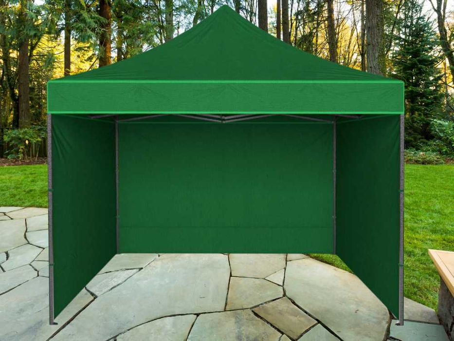 Pawilon Namiot Ogrodowy Handlowy Cateringowy Targowy 3x3m Zielony