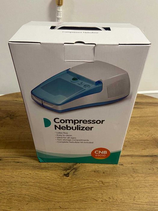 Nowy kompresorowy nebulizator medyczny CNB 69010 - PREZENT, nieużywany