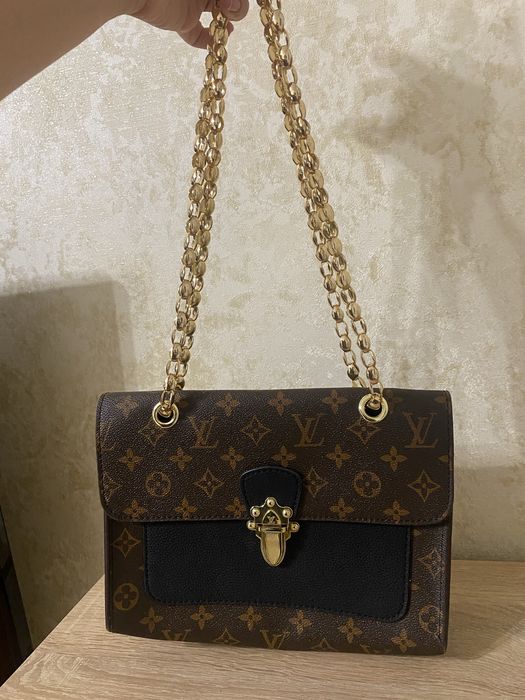 Сумка LV Louis Vuitton Blue Marine Monogram Canvas Victoire Bag