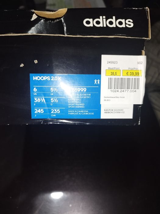 Sapatilhas adidas 38.5