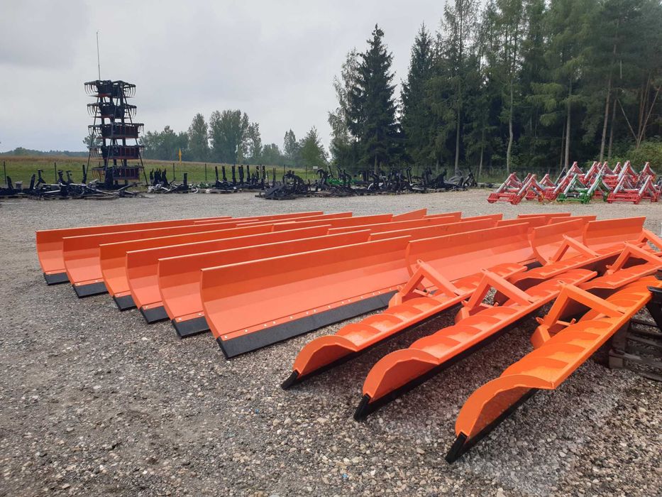 Pług do śniegu Tuz Euro Ramka Widlak Hydraulika 1,5m/2,0m/2,5m/3,0m