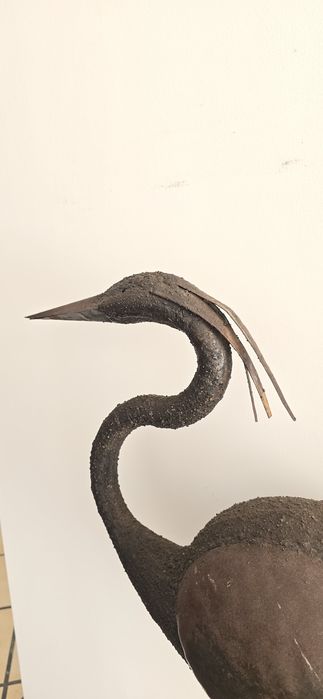 Garças em metal, Artesanal