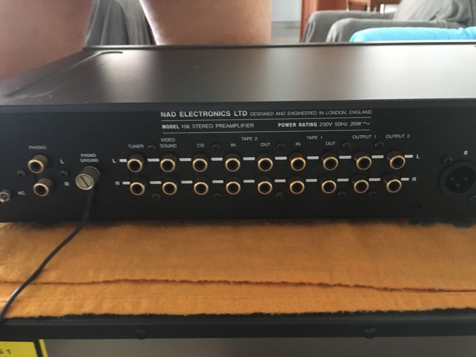 Nad 106 pre amplificador