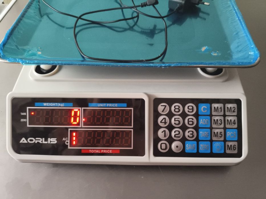 Balança pesa até 40 kg