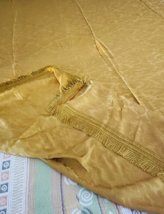 Coberta amarelo torrado