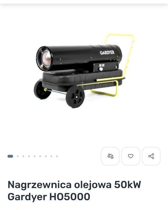 Nagrzewnica olejowa