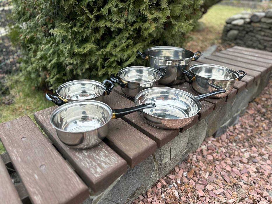 ‼️ Набор кухонных посуды. Набор каструль (кастрюли, ковшык, сковорода)