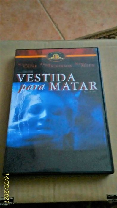 DVD Vestida para Matar Filme Michael Caine Angie Allen Brian De Palma