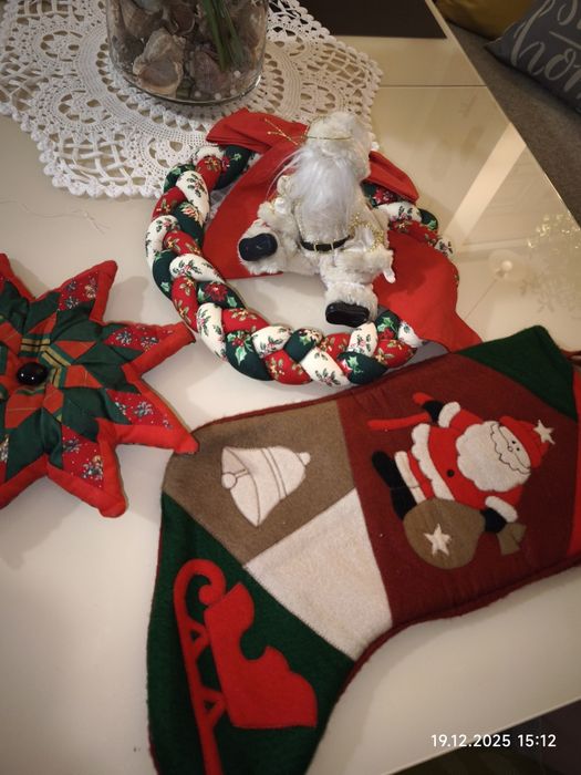 Новорічний набір прикрас.