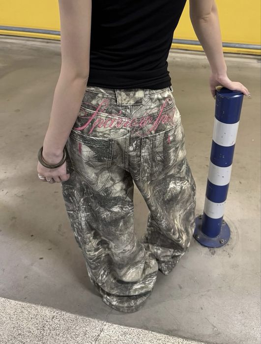 Baggy jeans realtree, штаны джинсы rap