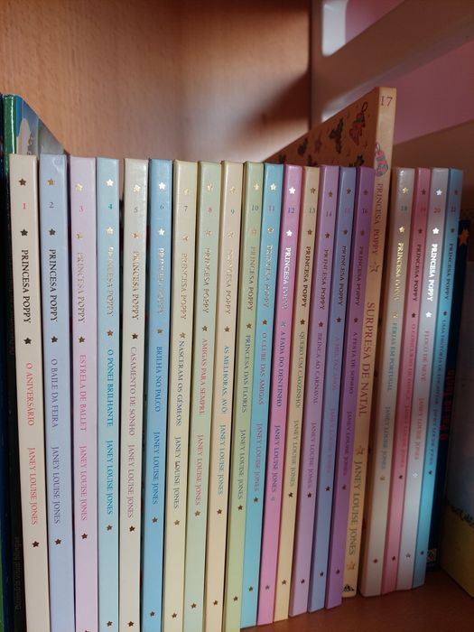 Livros Princesa Poppy