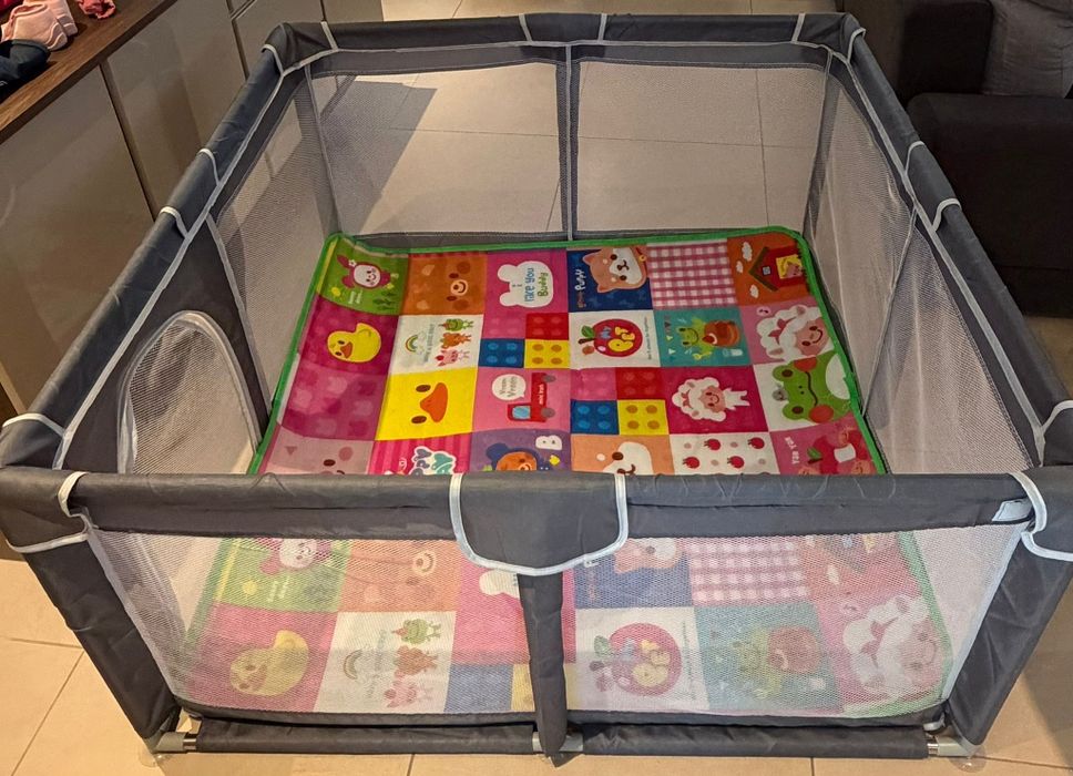 Parque infantil bebé 120 x 120 cm