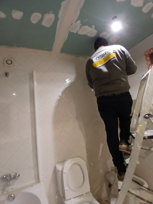Obras de remodelação e construção
