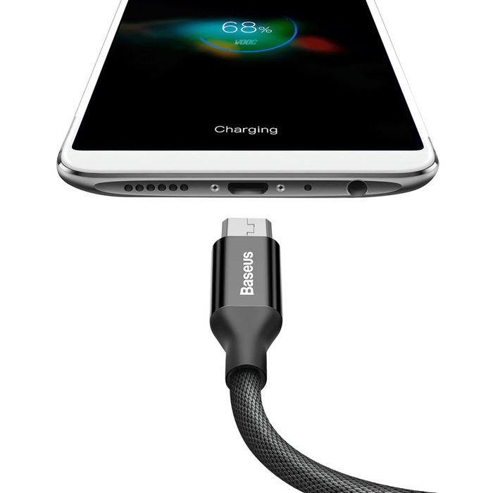 Kabel Baseus Yiven USB-A - MicroUSB 1,5m - czarny