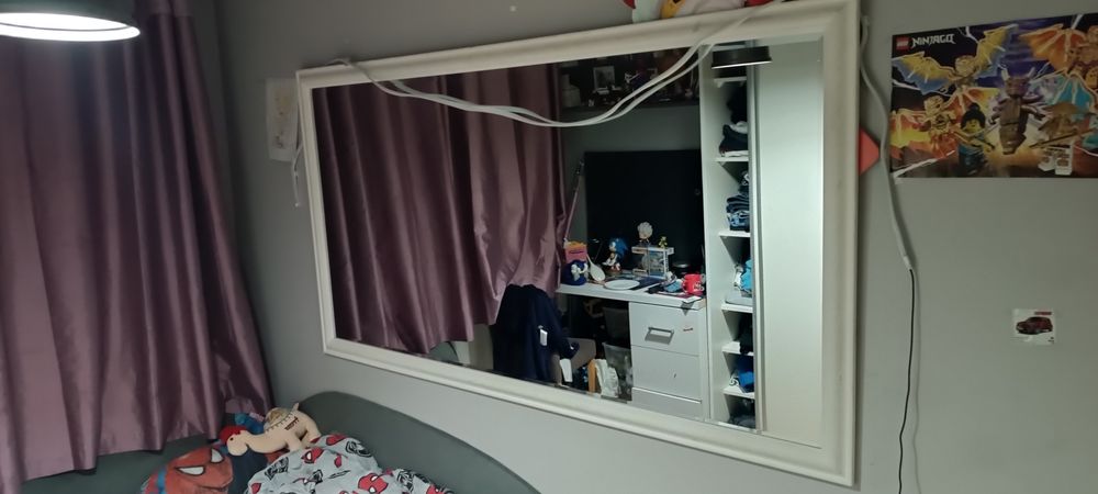 Lustro w ramie 100x190