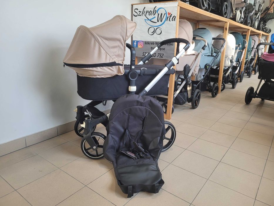 szkrabwita.pl Bugaboo Buffalo 2w1 możliwe 3w1 lub 4w1  JAK NOWY