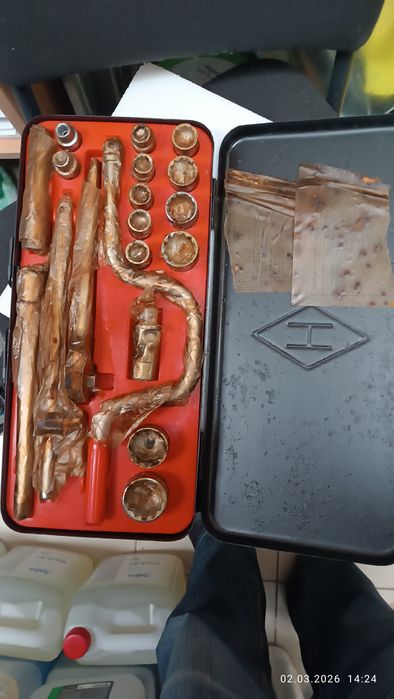 Новий набір торцевих головок №3 СРСР (у консервації)
​Текст:
Продам ле