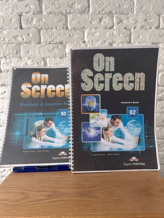 On screen b2 Students book + Workbook