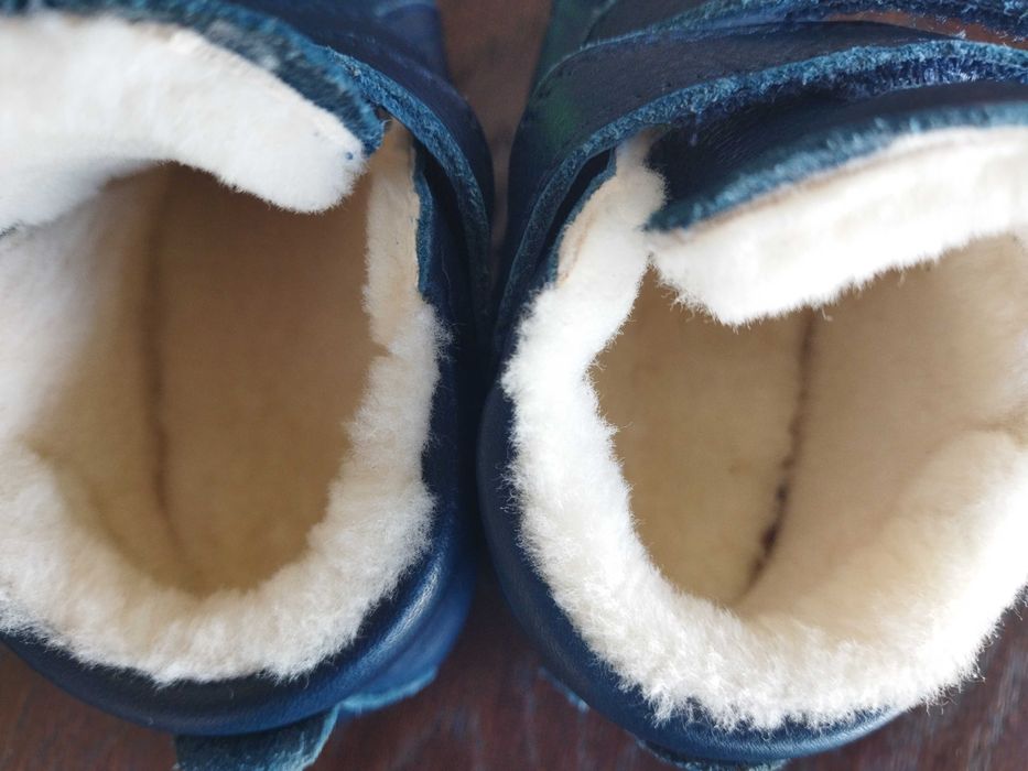 Nowe buciki buty barefoot Froddo Prewalkers winter furry ocieplane 19
