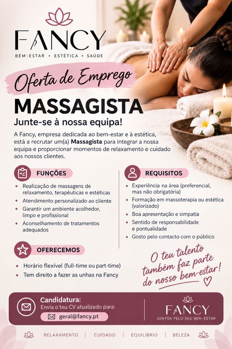 Fancy centro de estetica / com formação obrigatorio