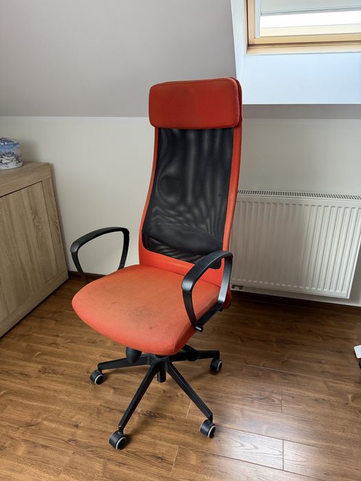Fotel biurowy krzesło Ikea Markus