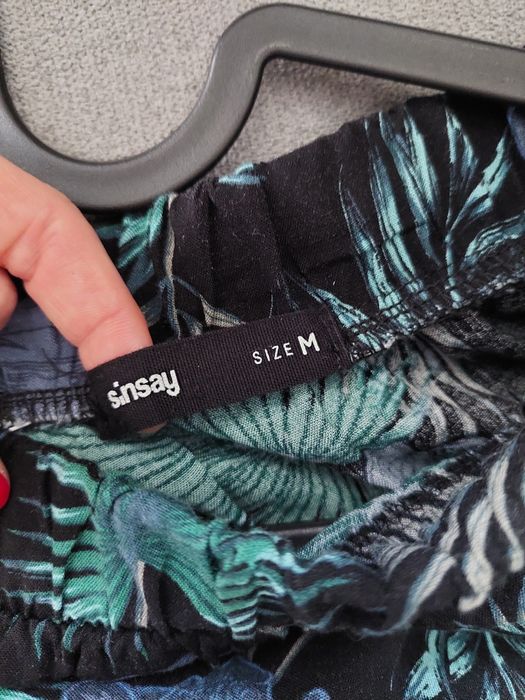 Spódnica midi w kwiaty Sinsay