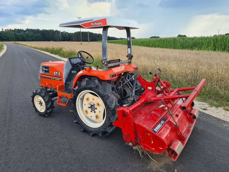Traktorek mini Sadowniczy*komunalny Kubota GT5 4x4